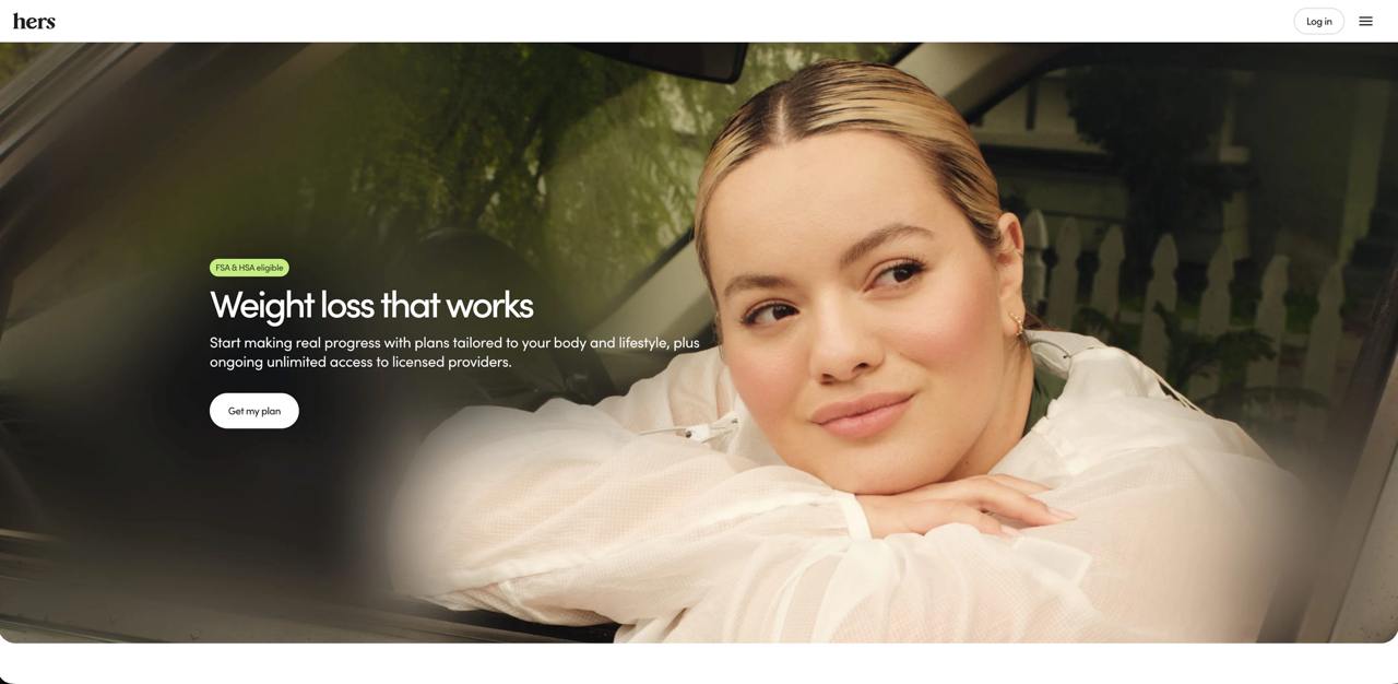 Hers weight loss homepage